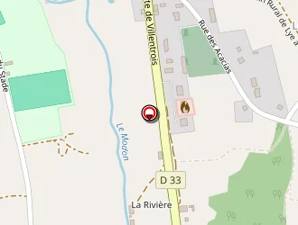 Carte de La Rivière à Lye