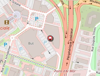 Carte de Tk Logistique à Saint-herblain