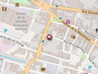 Carte de Espaces Verts W à Vierzon