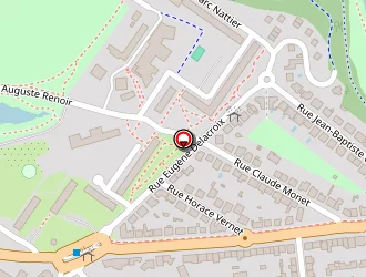 Carte de La Poste à Nantes