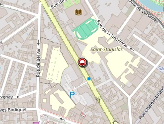 Carte de Clinique Vétérinaire Hallopé Geneviève Et Viaud Gaëlle à Nantes