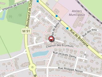 Carte de Guillet Kevin à Couëron