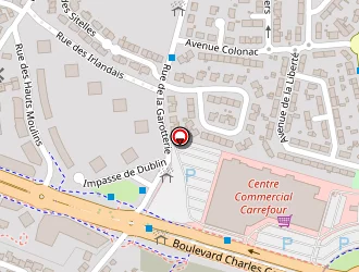 Carte de Carrefour à Saint-herblain