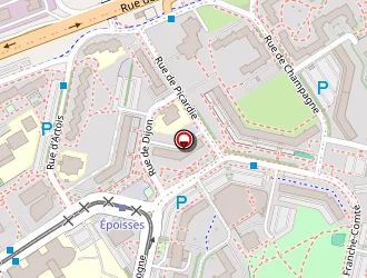 Carte de Biron Michelle à Besançon