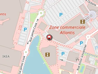 Carte de Pathé Atlantis à Saint-herblain