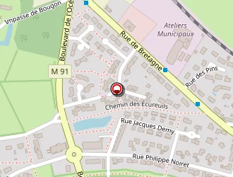 Carte de Garcia Sandrine à Couëron