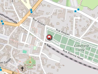 Carte de Centre Communal D'action Sociale (ccas) à Vierzon