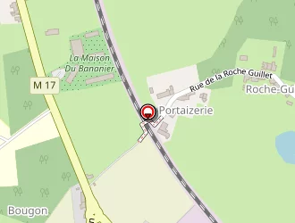 Carte de Bodin Bertrand à Couëron