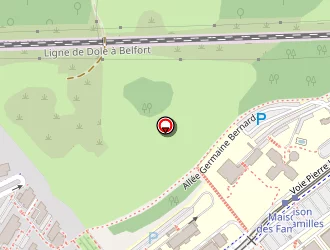 Carte de Universite De Franche Comté à Besançon