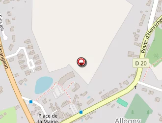 Carte de Actif Coiffure à Allogny