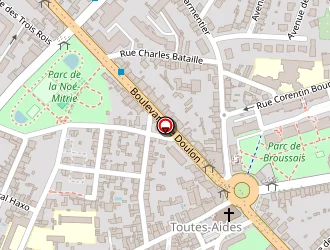 Carte de Optic' A Toutes Aides à Nantes