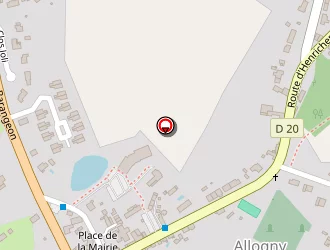 Carte de La Poste à Allogny