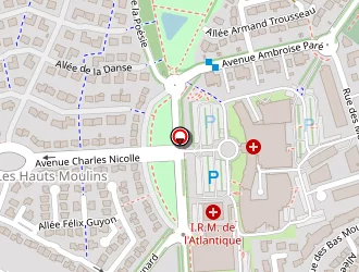 Carte de Echographie Porte Erdre De La Polyclinique De L'atlantique à Saint-herblain