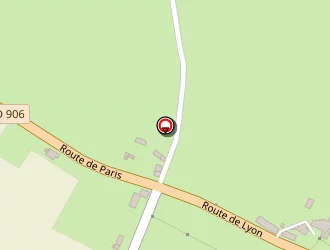 Carte de Bourriot à Liernais