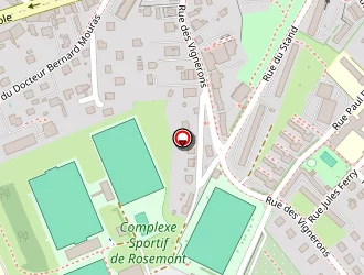 Carte de Stades à Besançon