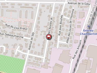 Carte de La Poste à Gevrey-chambertin