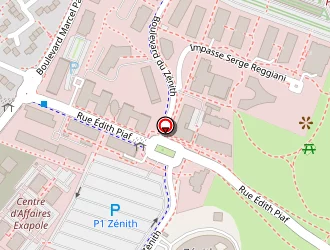 Carte de Cedeo à Saint-herblain