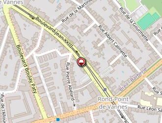 Carte de Centre Laser Htm à Nantes