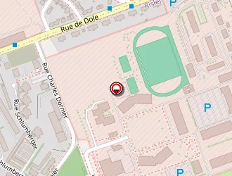 Carte de Lycée Professionnel Privé Sainte Famille à Besançon