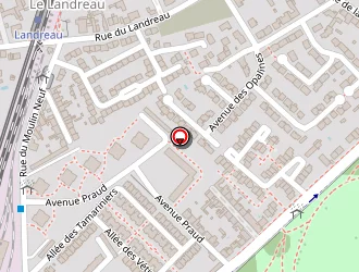 Carte de Merian Brice à Nantes