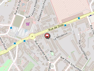 Carte de Laroche Bernard à Besançon