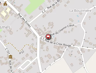 Carte de La Chancellerie à Huismes