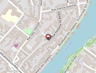 Carte de Waldeck Auto Michel à Nantes