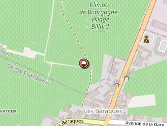 Carte de Baudement Marc à Gevrey-chambertin