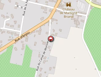 Carte de Station Epuration à Martigné-briand