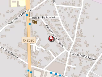 Carte de L'excess Hôtel à Vierzon