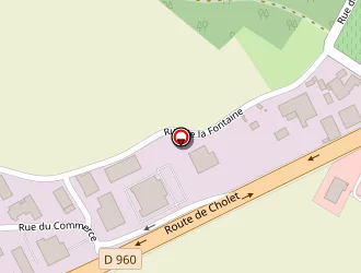 Carte de Tinten Alexandre à Distré