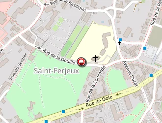 Carte de Rh Partners à Besançon