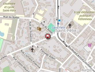 Carte de Studio D'epilation Cocoon à Nantes