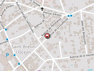 Carte de L'ecuelle à Saint-brevin-les-pins