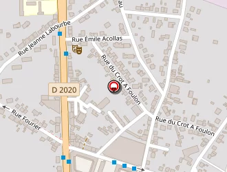 Carte de Vierzon Centre Auto Bda à Vierzon