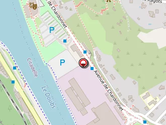 Carte de Les Pignons Verts à Besançon