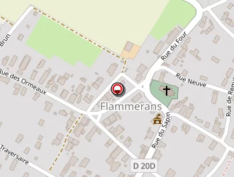 Carte de Mairie à Flammerans