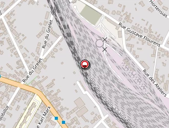 Carte de L'acacia à Vierzon