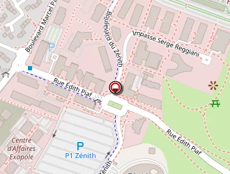 Carte de Rivazza à Saint-herblain