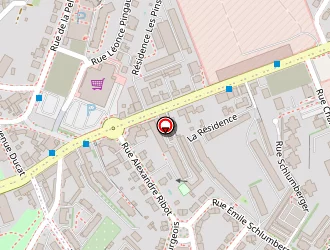 Carte de Boulangerie Pâtisserie De La Bascule à Besançon