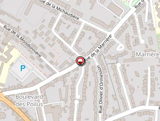 Carte de College La Noe Lambert à Nantes