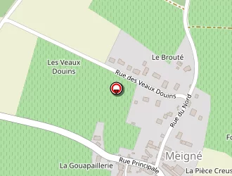 Carte de La-tremblaye Ce à Meigné