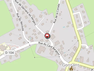 Carte de Beton 25 à Gonsans