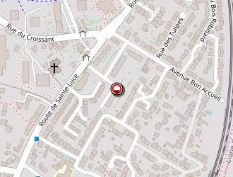 Carte de Groupe Scolaire De Bretagne à Nantes