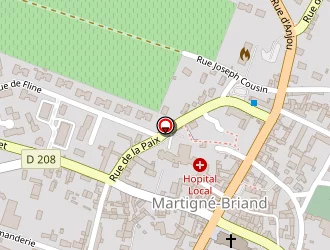 Carte de Vima à Martigné-briand