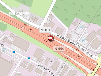 Carte de Malherbe Distribution à Saint-herblain