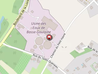 Carte de Saep Vignoble Grandlieu à Basse-goulaine