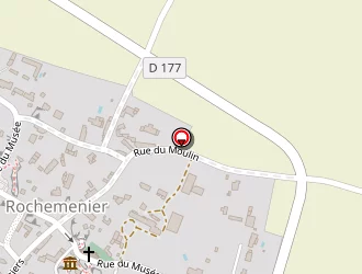 Carte de Pineau à Louresse-rochemenier