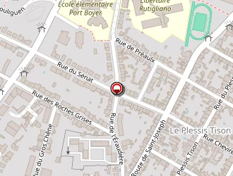 Carte de Boulangerie Rainard à Nantes