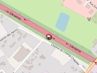 Carte de Centre De Secours Principal à Vierzon